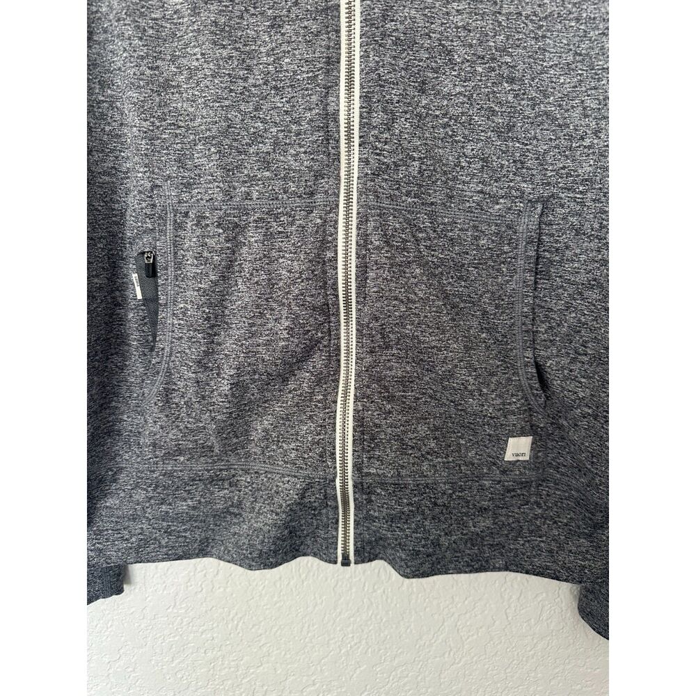 Vuori Women's Heather Gray Halo Performance 2.0 Jacket Full Zip Hoodie Size M - Picture 5 of 7
